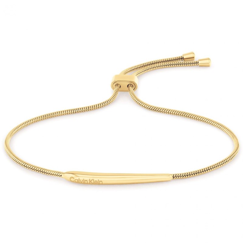 Calvin Klein Bracelet Femme Acier Doré 35000342 Calvin Klein Bracelet Femme Acier Doré 35000342