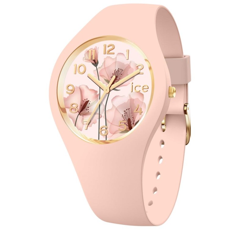 Ice Watch Flower Pink Aquarel Montre Femme Small 021735 Ice Watch Flower Pink Aquarel Montre Femme Small 021735