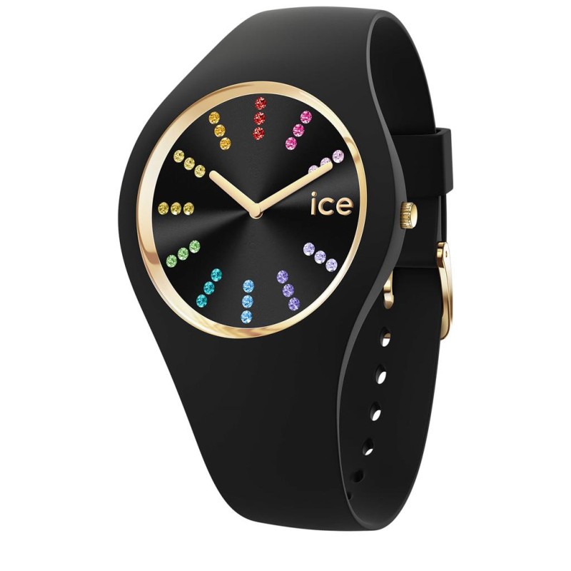 Ice Watch Cosmos Rainbow Black Montre Femme Small 021343 Ice Watch Cosmos Rainbow Black Montre Femme Small 021343