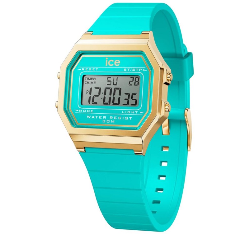 Ice Watch Digit Retro Blue Curacao Montre Femme Small 022055