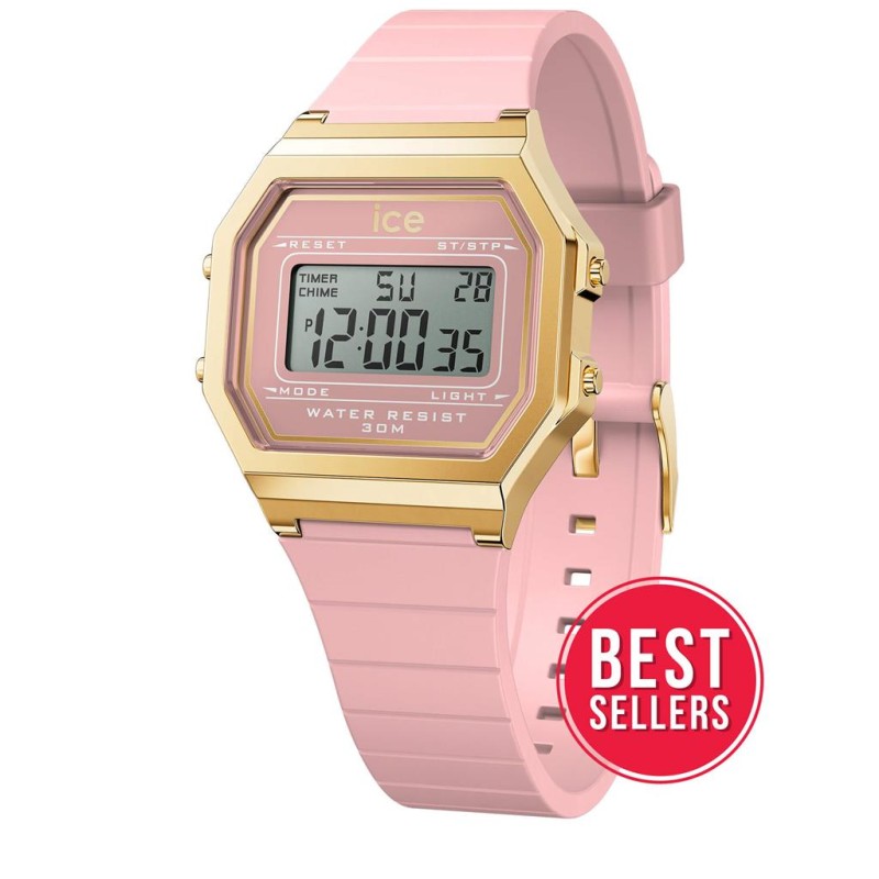 Ice Watch Digit Retro Blush Pink Montre Femme Small 022056