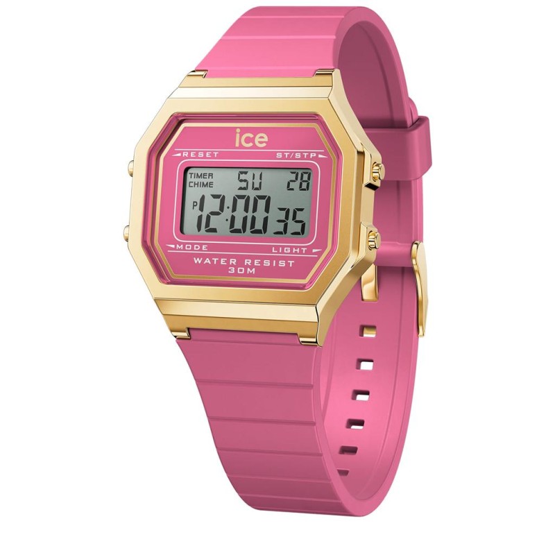 Ice Watch Digit Retro Blush Violet Montre Femme Small 022051 Ice Watch Digit Retro Blush Violet Montre Femme Small 022051