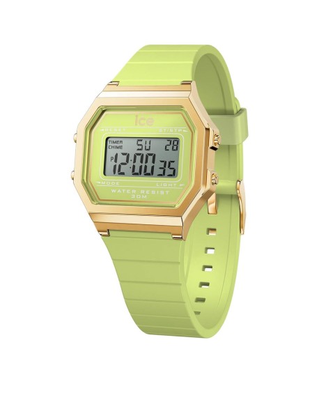 Ice Watch Digit Retro Daiquiri Green Montre Femme Small 022059