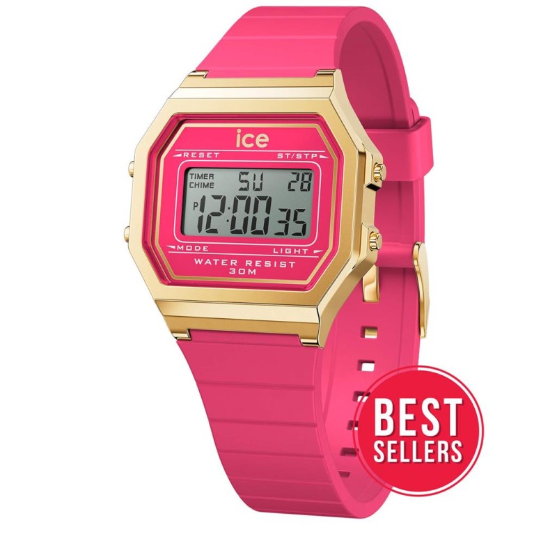 Ice Watch Digit Retro Raspberry Sorbet Montre Femme Small 022050