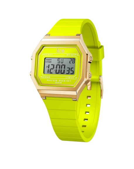 Ice Watch Digit Retro Sunny Lime Montre Femme Small 022054