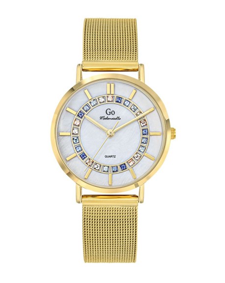 Go Girl Montre Femme Acier Doré Milanais 695545