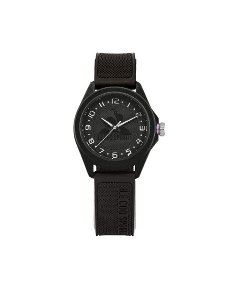 Le Coq Sportif Monochrome Montre Femme Plastique Silicone Noir LC10010RPN24 GPerduMesAiguilles