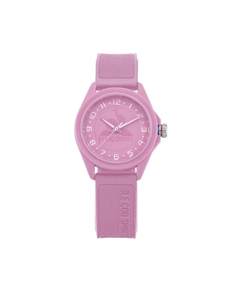 Le Coq Sportif Monochrome Montre Femme Plastique Silicone Rose LC10010RPP233