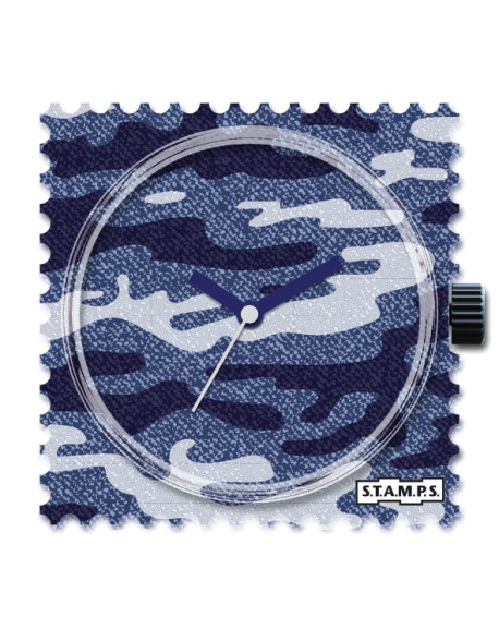 Boitier Montre STAMPS 106305 Blue Army