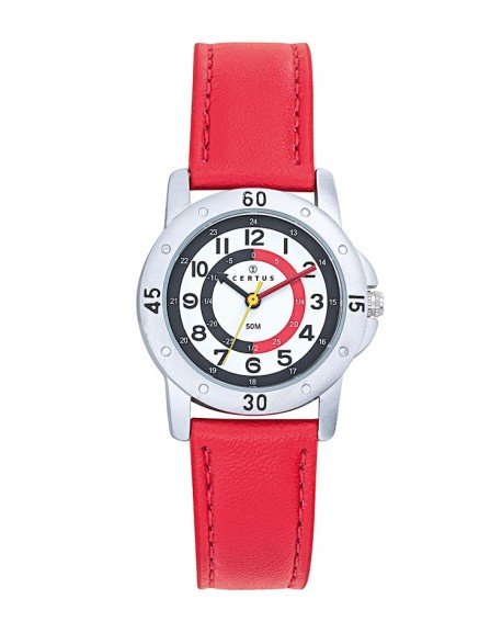 Certus Montre Enfant Cuir Synthétique Rouge 647669