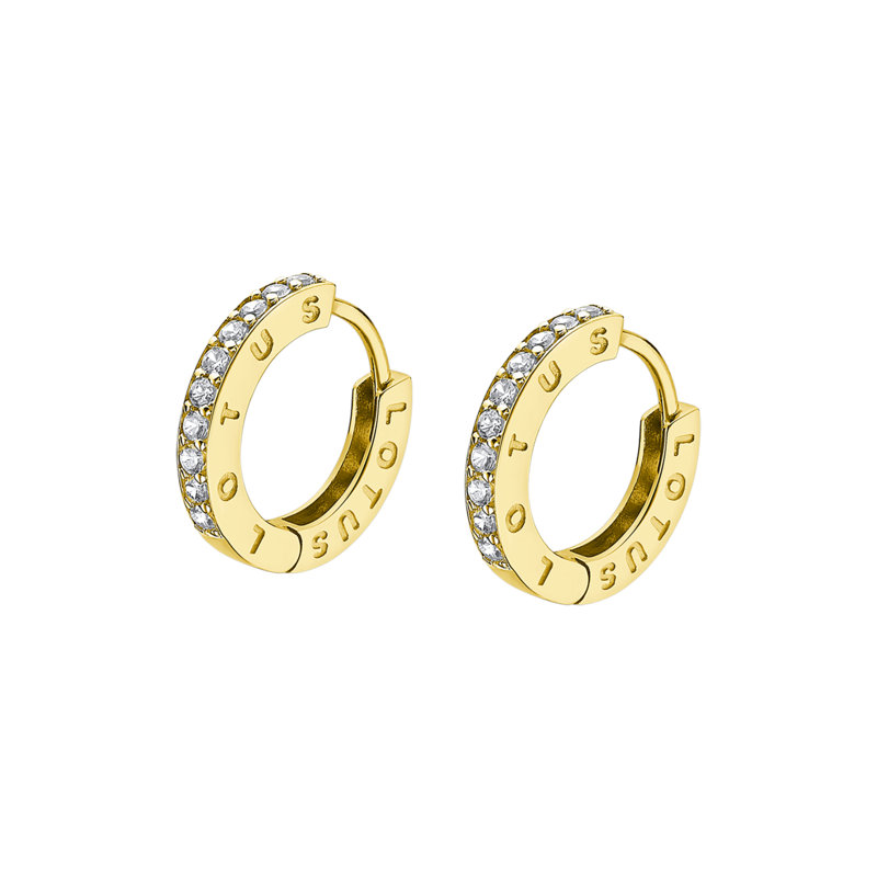 Lotus Silver Boucles D'Oreilles Femme Argent Doré LP1887-4/4 Lotus Silver Boucles D'Oreilles Femme Argent Doré LP1887-4/4