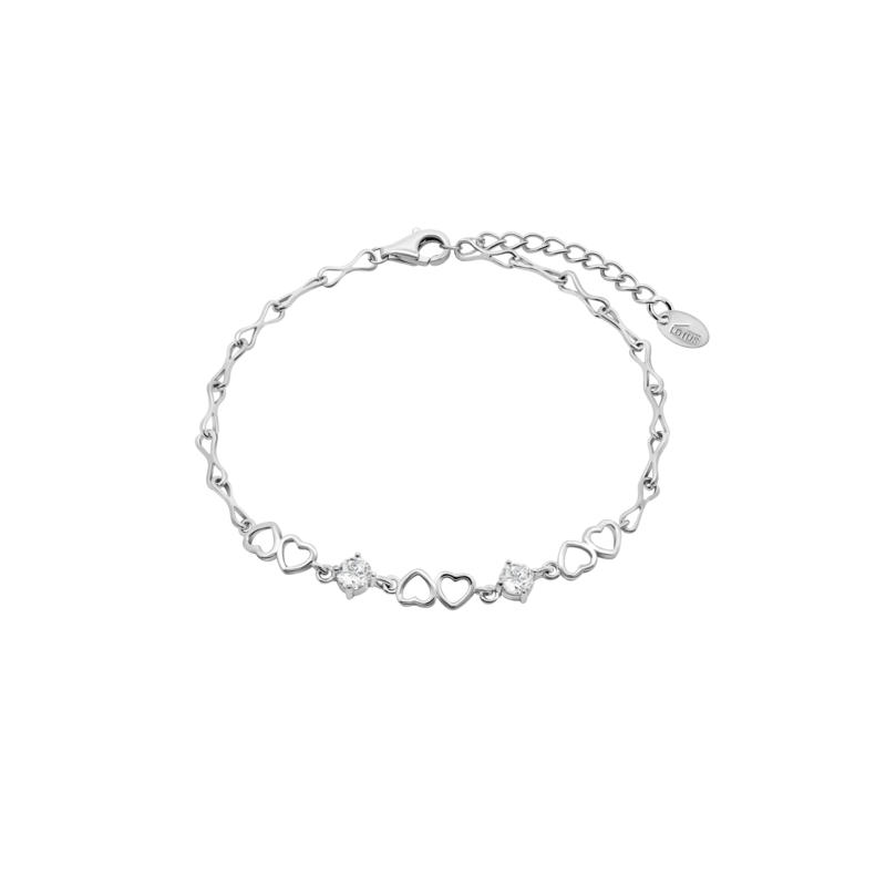Lotus Silver Bracelet Femme Argent Cœurs LP3678-2/1 Lotus Silver Bracelet Femme Argent Cœurs LP3678-2/1
