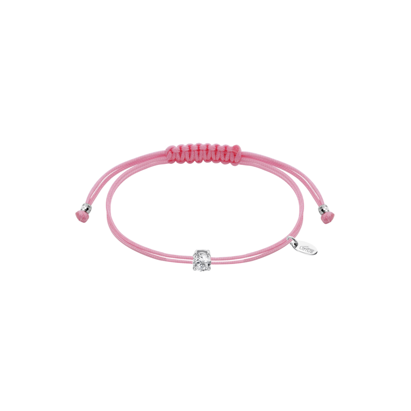 Lotus Silver Bracelet Femme Cordon Rose Argent Et Strass LP3669-2/2 Lotus Silver Bracelet Femme Cordon Rose Argent Et Strass LP3669-2/2