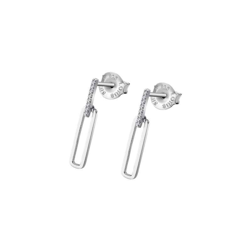 Lotus Silver Boucle D'Oreille Femme Argent Pendante LP3084-4/1