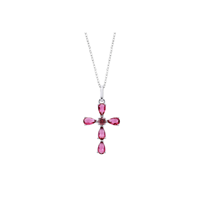Lotus Silver Collier Femme Argent Croix LP3558-1/1