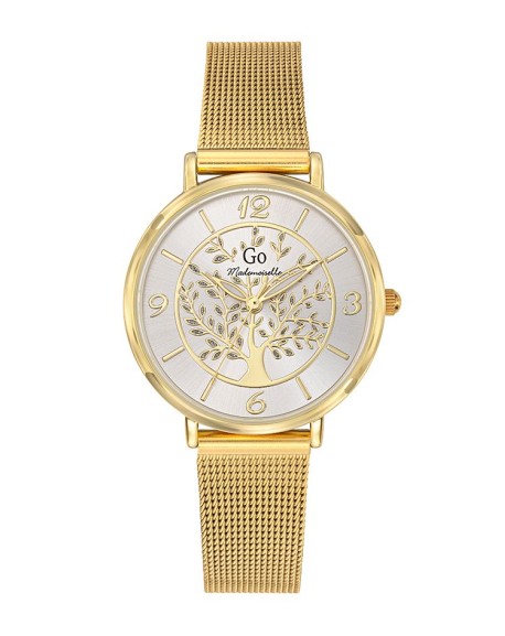 Go Girl Montre Femme Acier Doré Milanais 695552