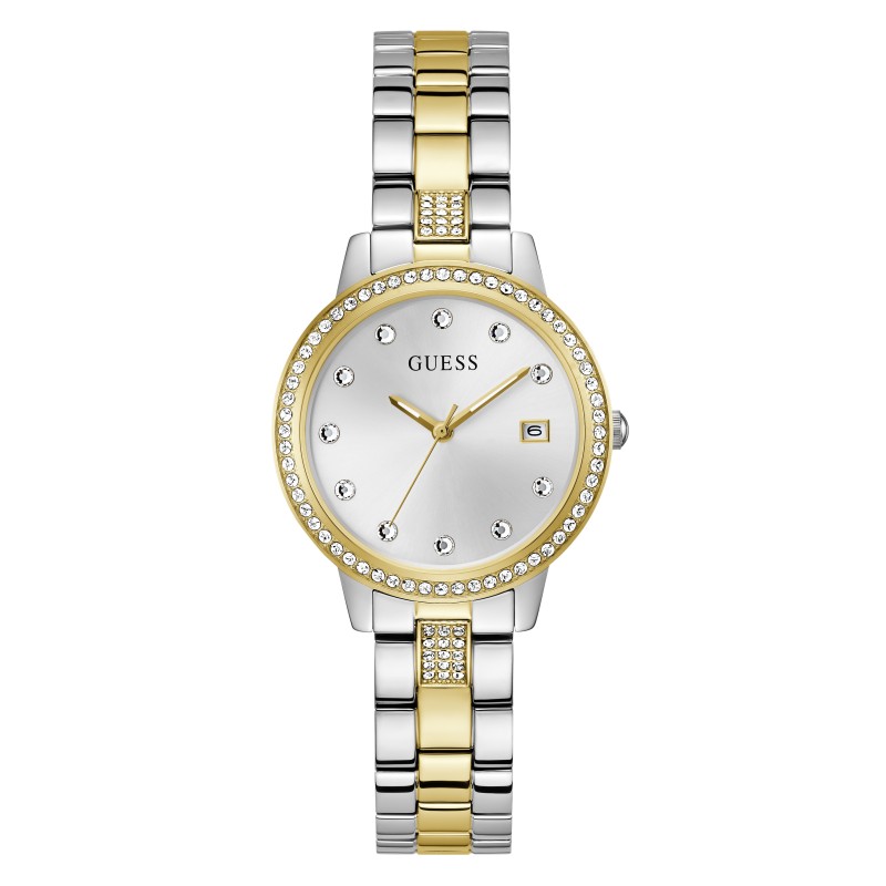 Guess Heartless Montre Femme Acier Bicolore GW0725L1 Guess Heartless Montre Femme Acier Bicolore GW0725L1