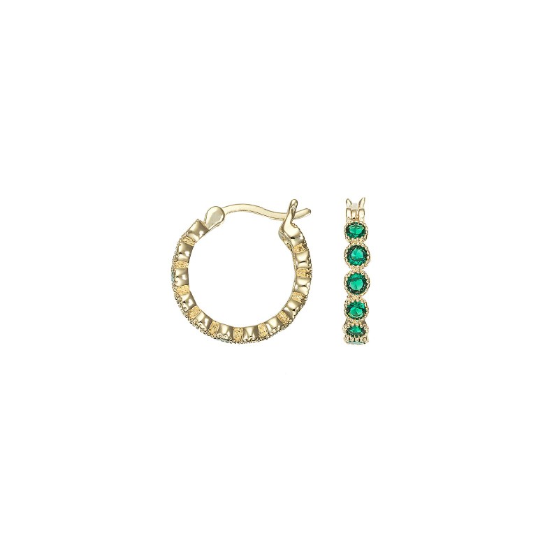 Go Girl Mademoiselle Boucles d'oreille Femme Plaqué Or 606615