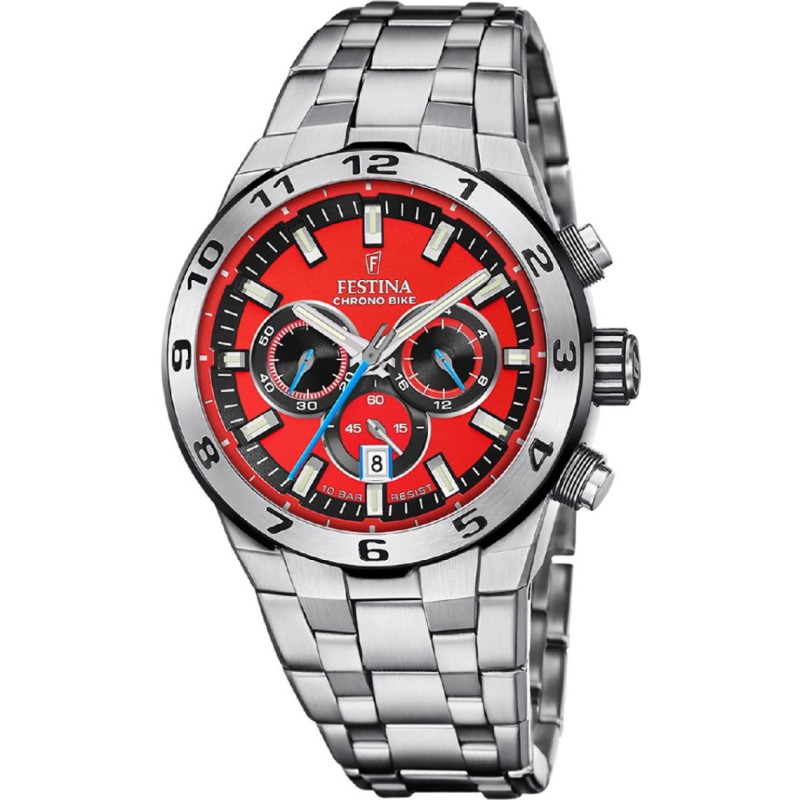 Festina Chrono Bike Montre Homme Acier F20670/5