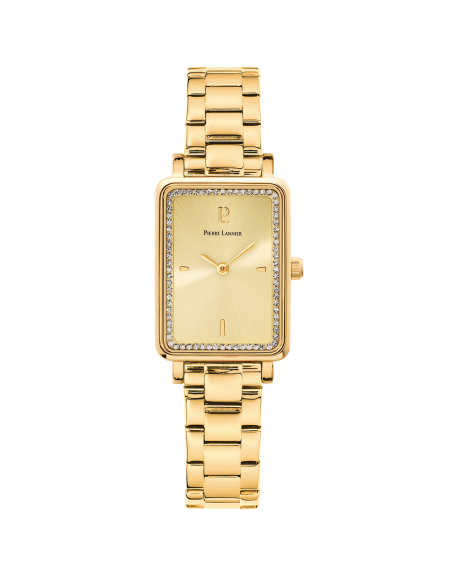 Pierre Lannier Ariane Montre Femme Acier Doré 074L542