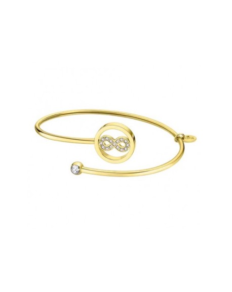 Lotus Style Bracelet Jonc Femme Acier Doré Infini LS2169-2/9