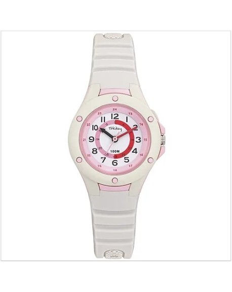 Tekday Montre Junior Silicone Blanche 654889