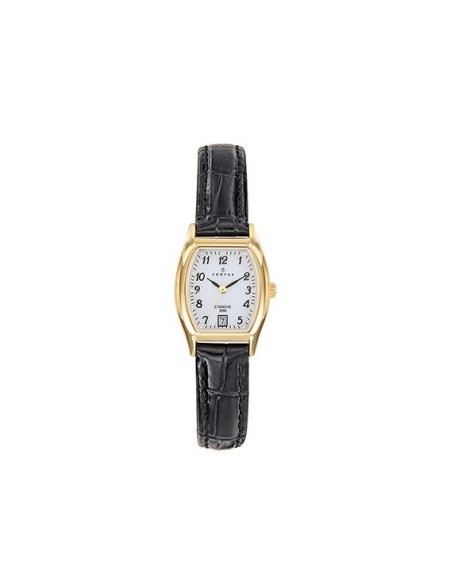 Certus Montre Femme Acier Doré et Cuir 646601