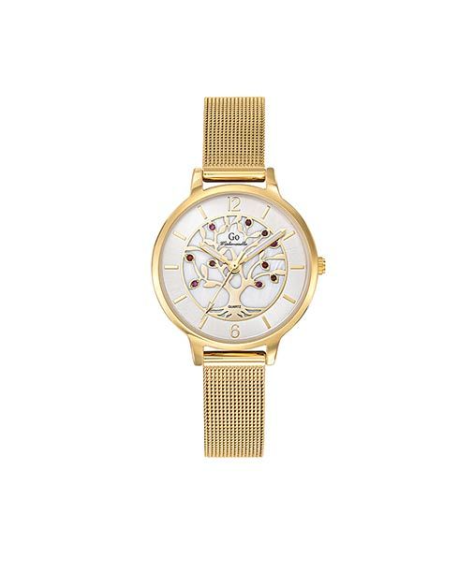 Go Girl Montre Femme Acier Doré Milanais 695570