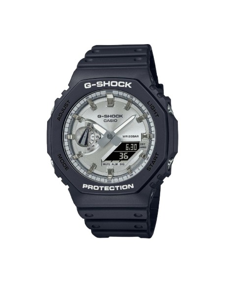 Casio G-Shock Montre Homme Résine Noire GA-2100SB-1AER