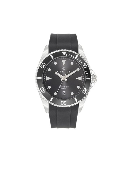 Certus Montre Homme Acier Silicone Noir 611304