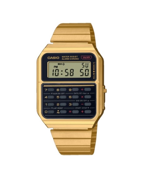 Casio Montre Mixte Chrono Acier CA-500WEG-1AEF