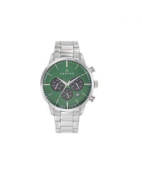 Certus Montre Homme Acier et Vert 616541