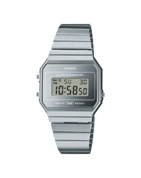 Casio Montre Homme Chrono Acier A700WEV-7AEF