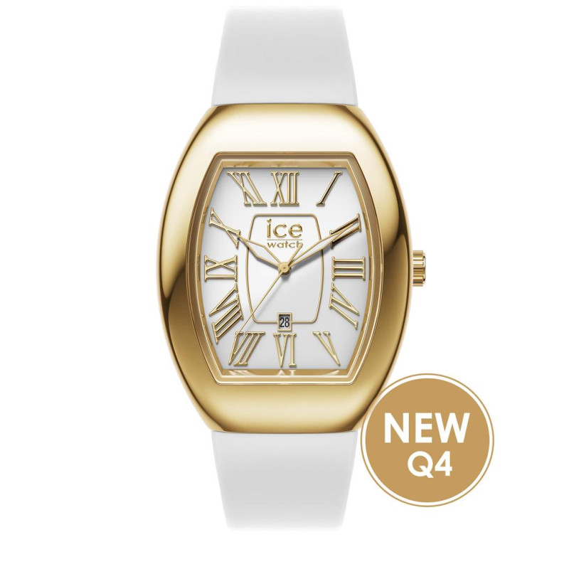Ice Watch Boliday Dome White Gold Montre Femme Small 024049 Ice Watch Boliday Dome White Gold Montre Femme Small 024049