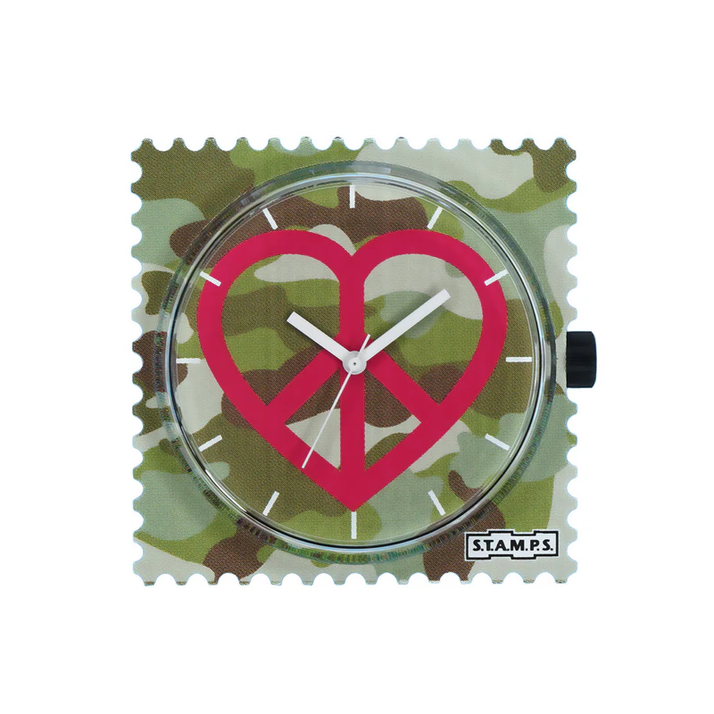 Boitier Montre STAMPS 100392 Camouflage Love Boitier Montre STAMPS 100392 Camouflage Love