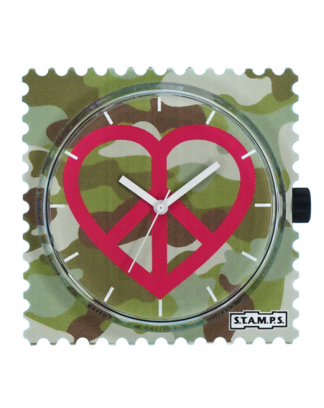 Boitier Montre STAMPS 100392 Camouflage Love