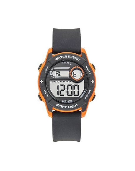 Tekday Montre Junior Silicone Noir 654909