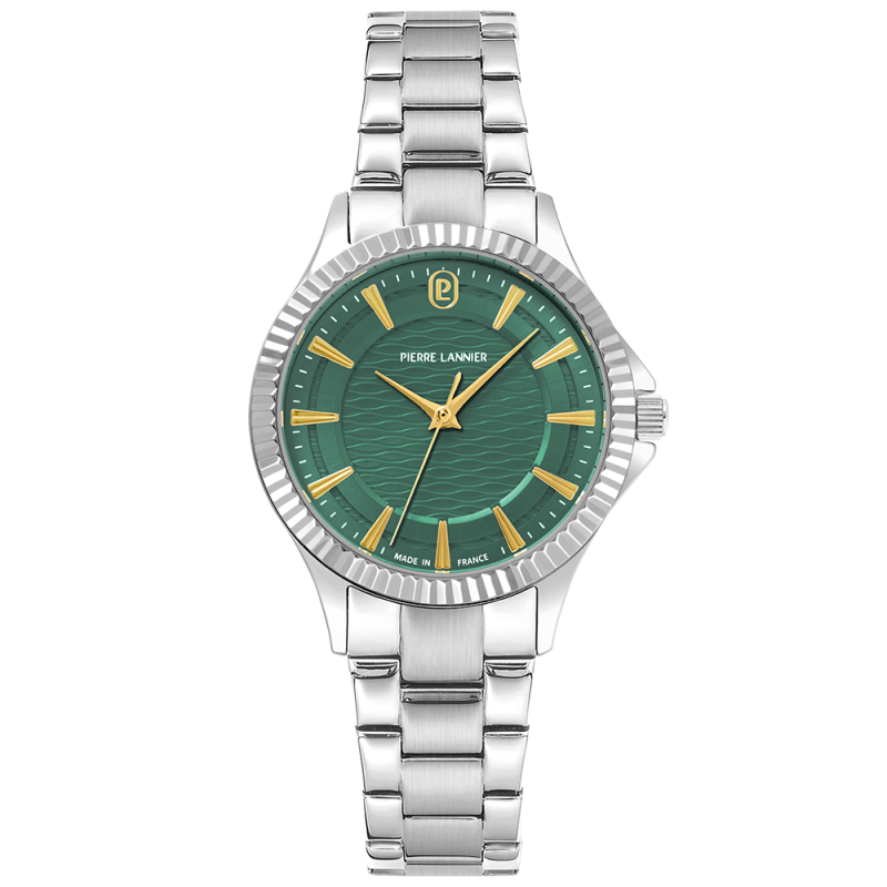 Pierre Lannier Metropolitain Montre Femme Acier 017G671 Pierre Lannier Metropolitain Montre Femme Acier 017G671