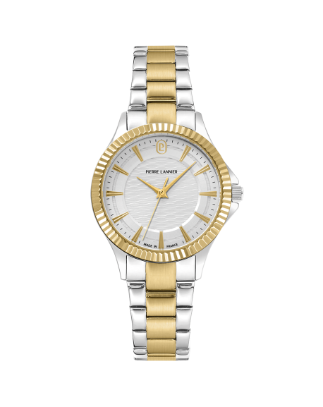 Pierre Lannier Metropolitain Montre Femme Acier Bicolore 018Q721