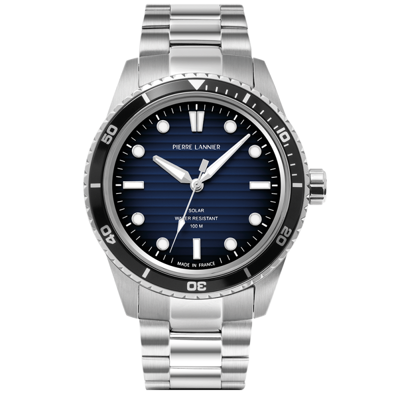 Pierre Lannier Inti Montre Homme Acier 244H161 Pierre Lannier Inti Montre Homme Acier 244H161