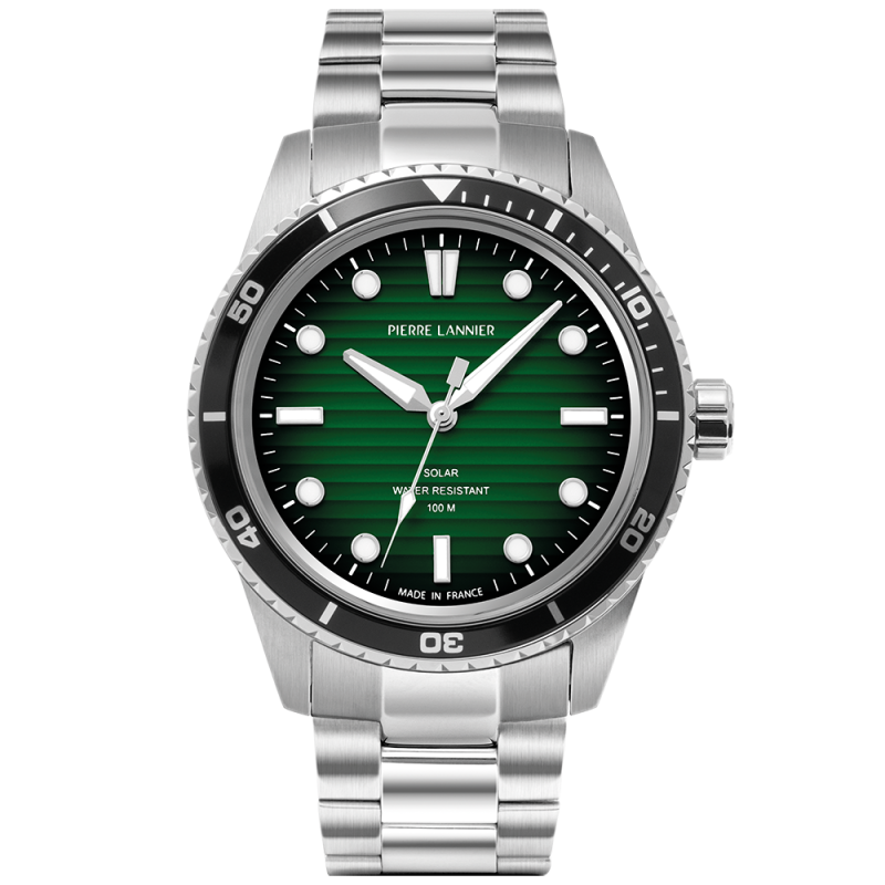 Pierre Lannier Inti Montre Homme Acier 244H171 Pierre Lannier Inti Montre Homme Acier 244H171