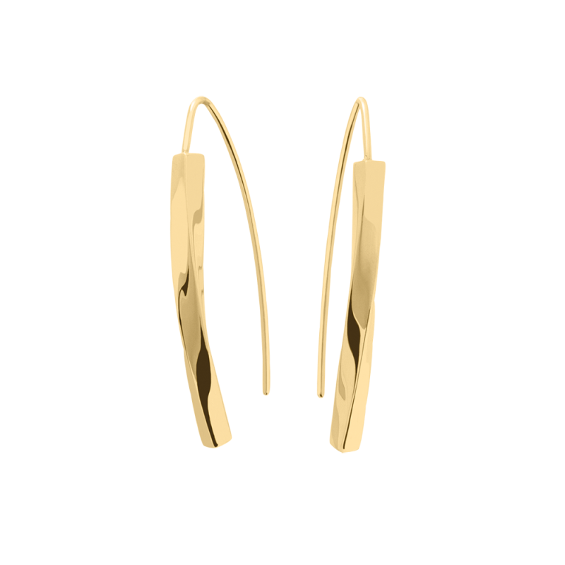 Pierre Lannier Boucles D'Oreilles Acier Doré BJ20A8201 Pierre Lannier Boucles D'Oreilles Acier Doré BJ20A8201
