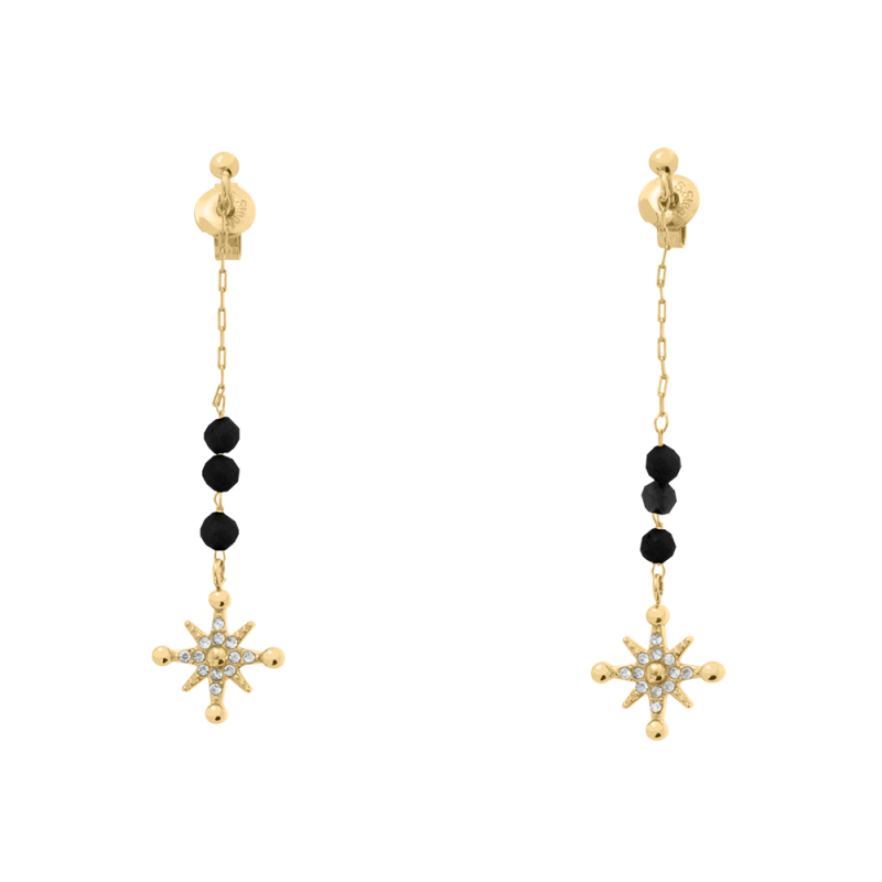 Pierre Lannier Boucles D'Oreilles Acier Doré BJ22A6231 Pierre Lannier Boucles D'Oreilles Acier Doré BJ22A6231