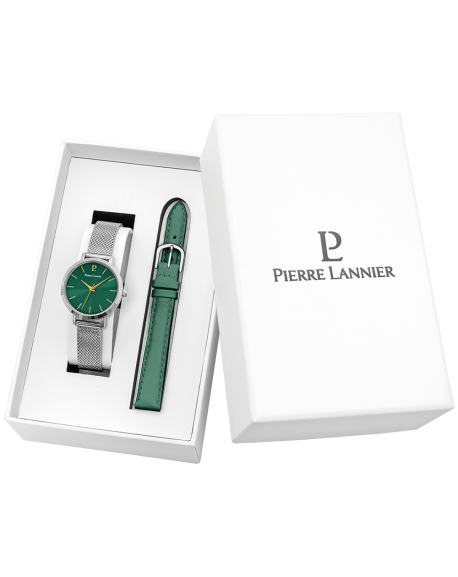 Pierre Lannier Coffret Chouquette Montre Femme Acier Milanais 170G671