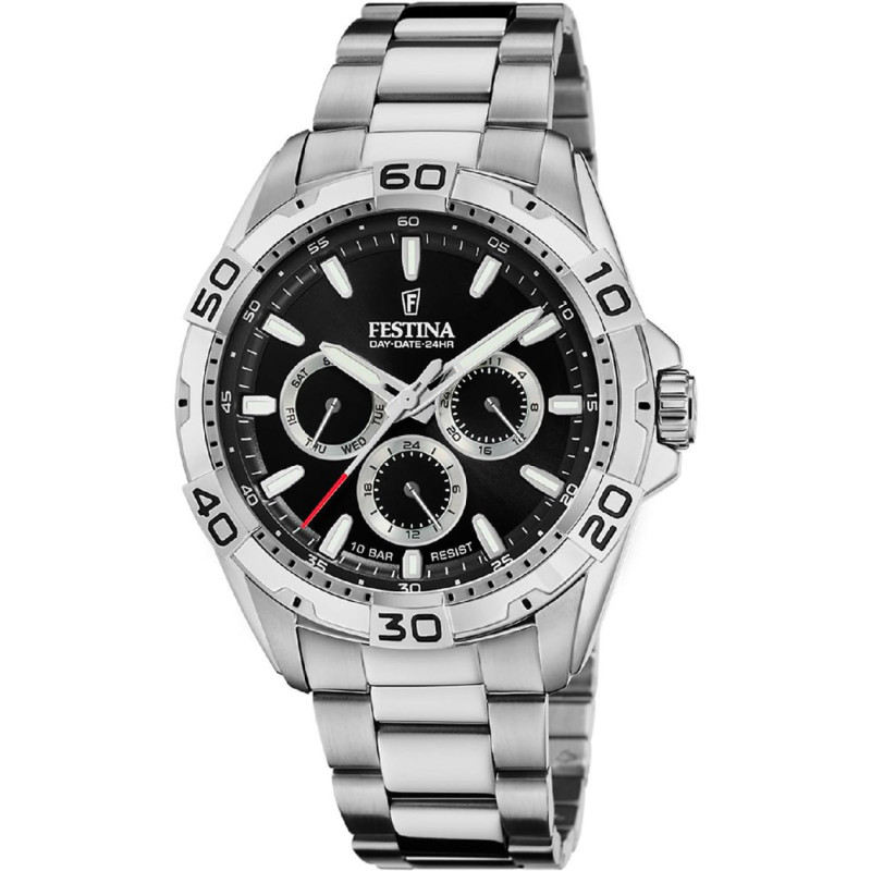 Festina Montre Homme Multifonction Acier F20623/4 Festina Montre Homme Multifonction Acier F20623/4