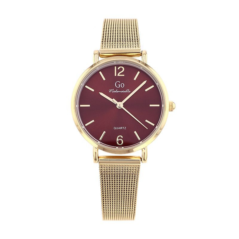 Go Girl Montre Femme Acier Doré Milanais 695610 Go Girl Montre Femme Acier Doré Milanais 695610