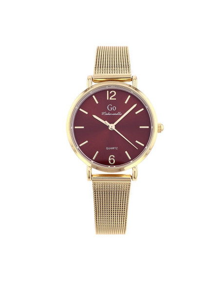 Go Girl Montre Femme Acier Doré Milanais 695610
