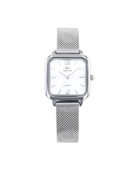 Go Girl Montre Femme Acier Argenté Milanais 695611