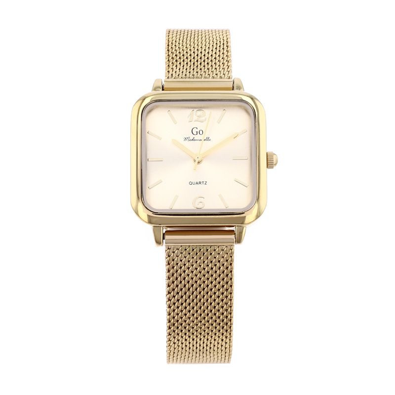 Go Girl Montre Femme Acier Doré Milanais 695612 Go Girl Montre Femme Acier Doré Milanais 695612