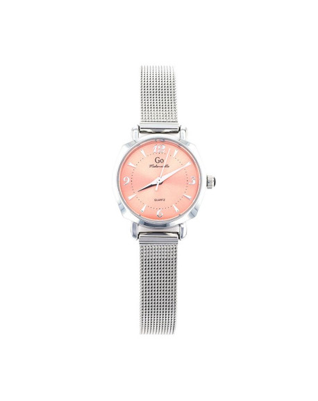 Go Girl Montre Femme Acier Argenté Milanais 695614